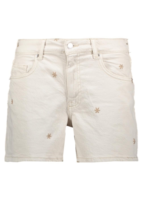 Vero Moda vmtess mr ecru flower shorts